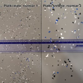 PŁATKI DEKORACYJNE do żywic posadzkowych, Żywiczne posadzki