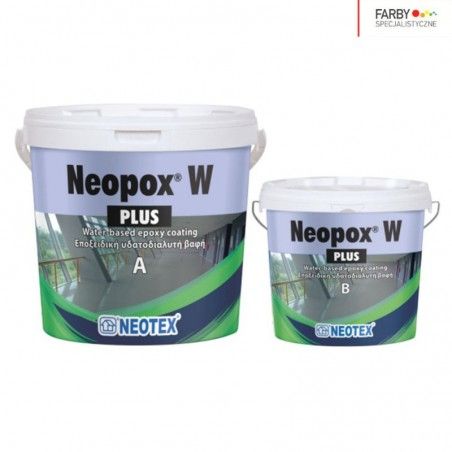 NEOPOX W PLUS wodorozcieńczalna farba epoksydowa, Żywiczne posadzki